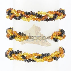 Baltic amber bracelet Small beads